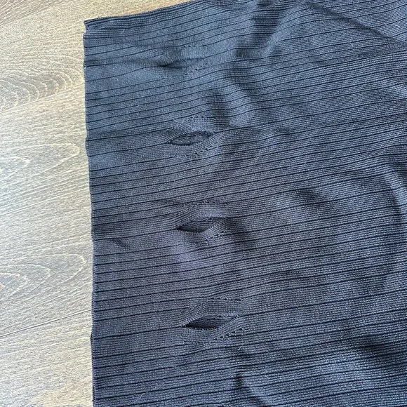 RACHEL Rachel Roy 2X black bodycon midi dress - Picture 5 of 6